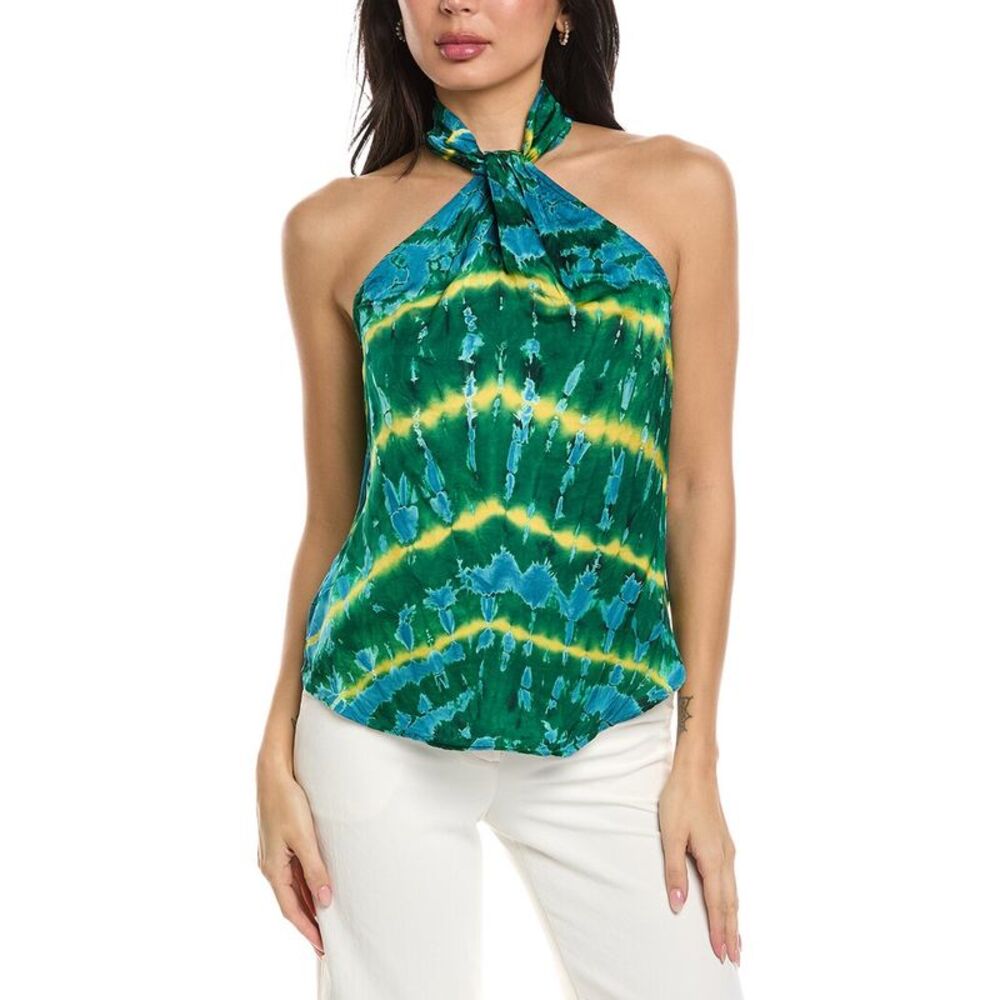 Young Fabulous & Broke Womens  Rory Halter Top, Green